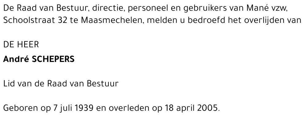André Schepers