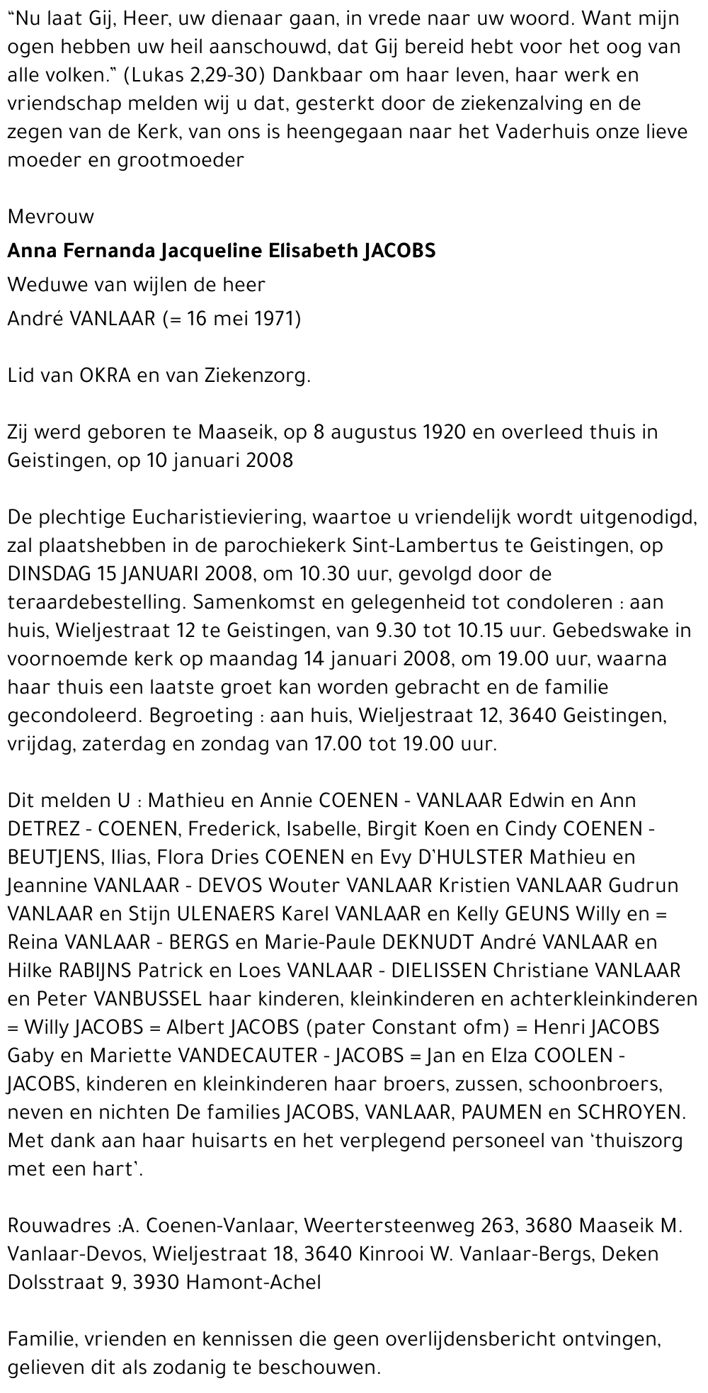 Anna Fernanda Jacqueline Elisabeth Jacobs