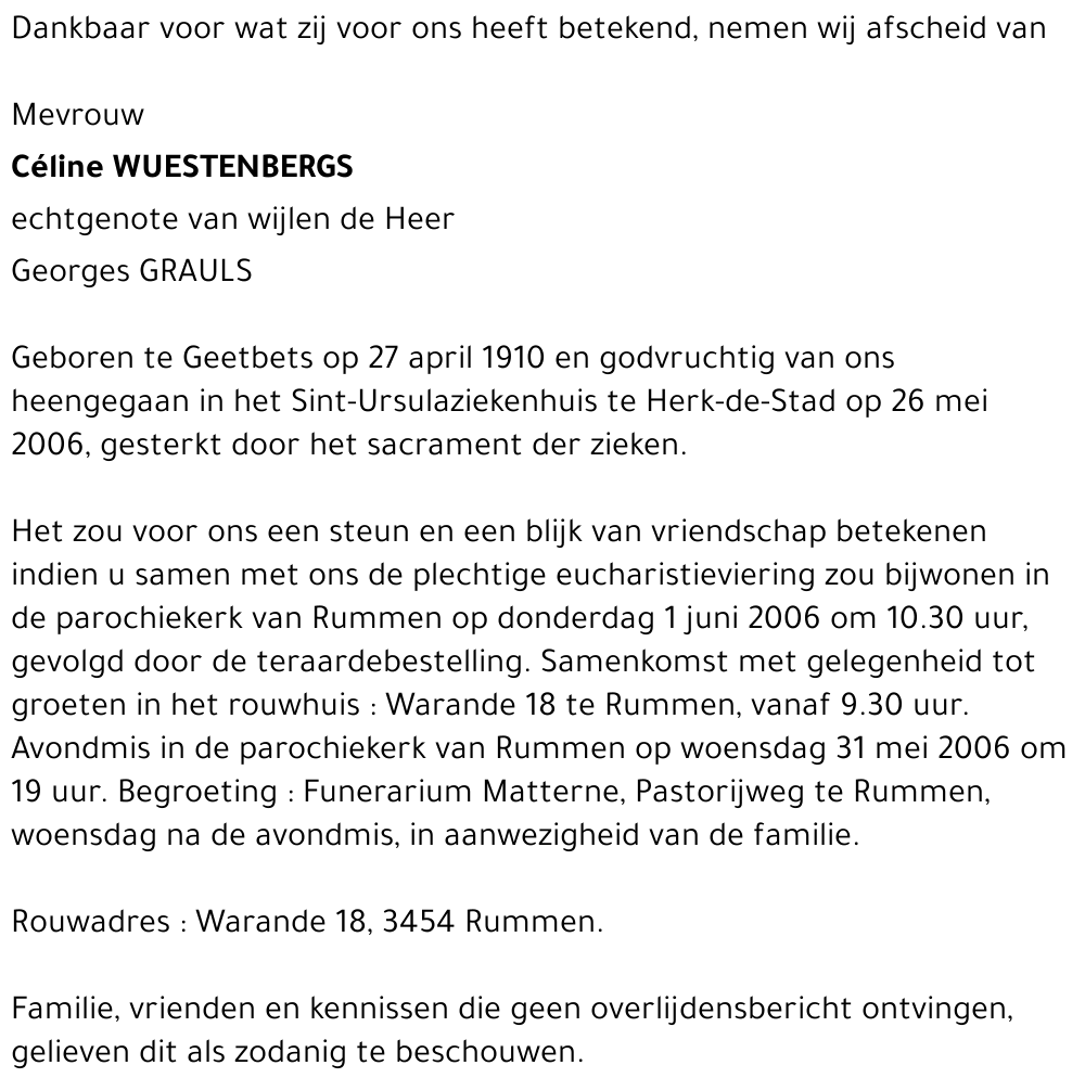 Céline Wuestenbergs