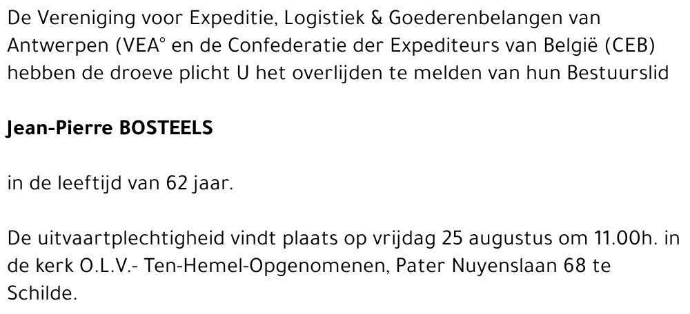 Jean-Pierre Bosteels