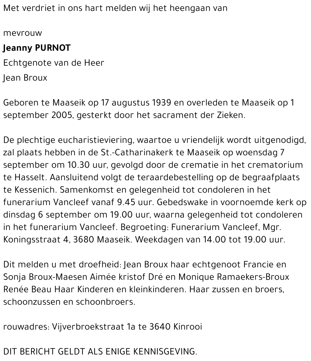 Jeanny Purnot
