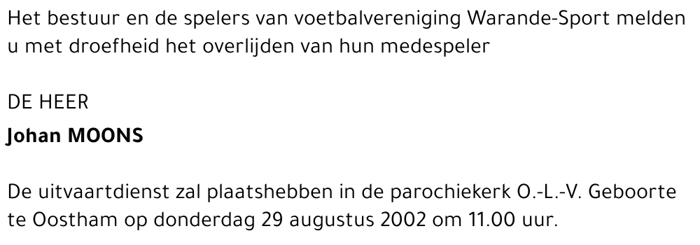 Johan Moons