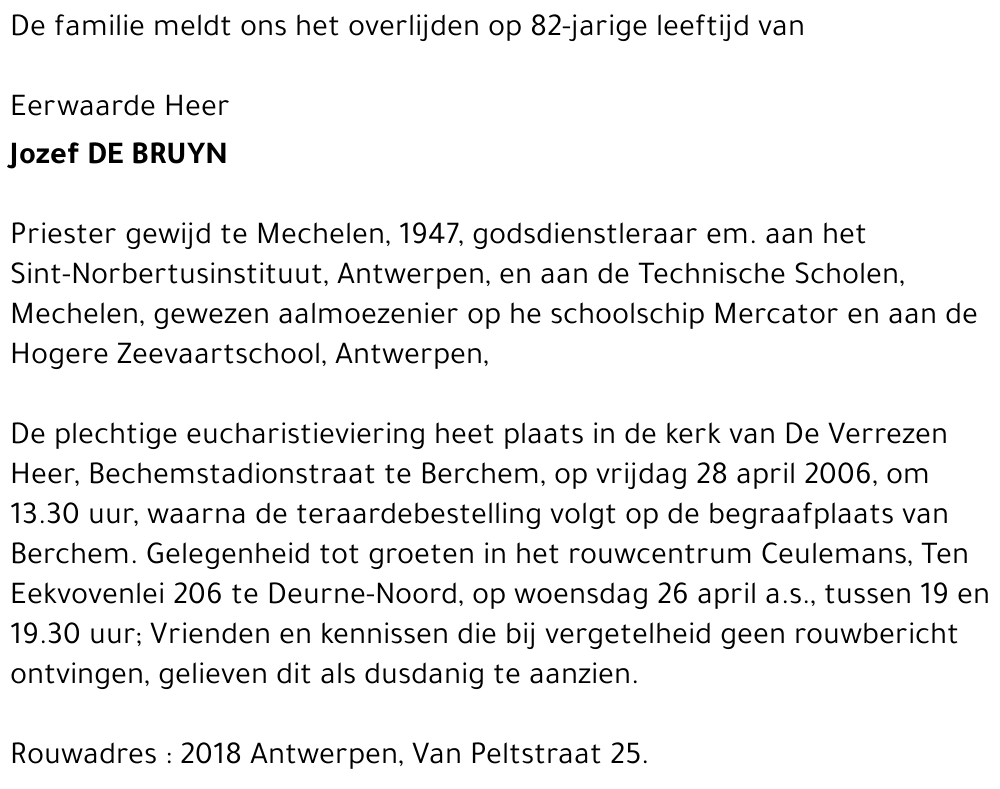 Jozef De Bruyn