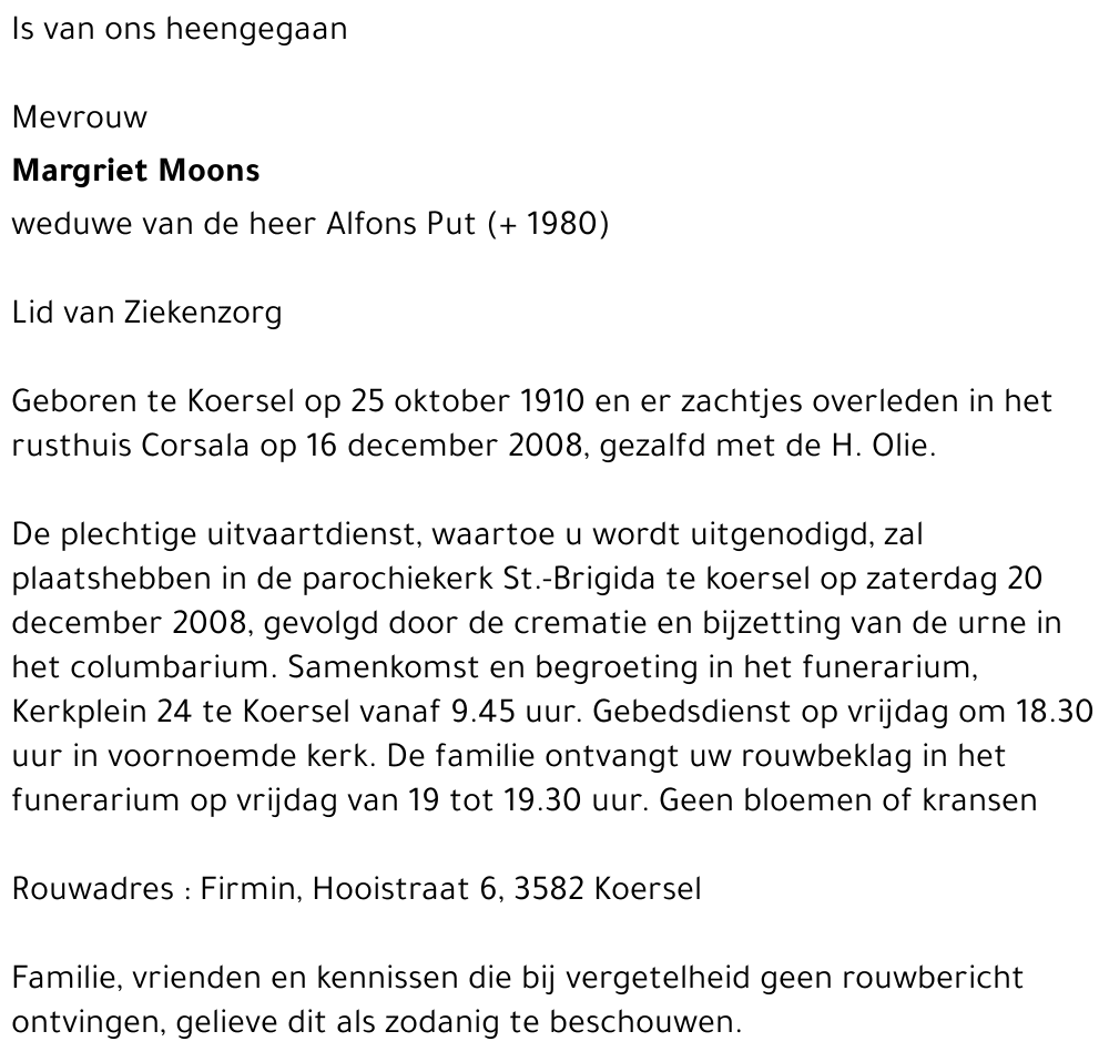 Margriet Moons