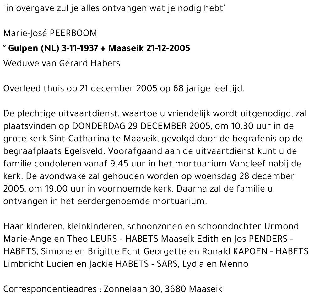 Marie-José Peerboom