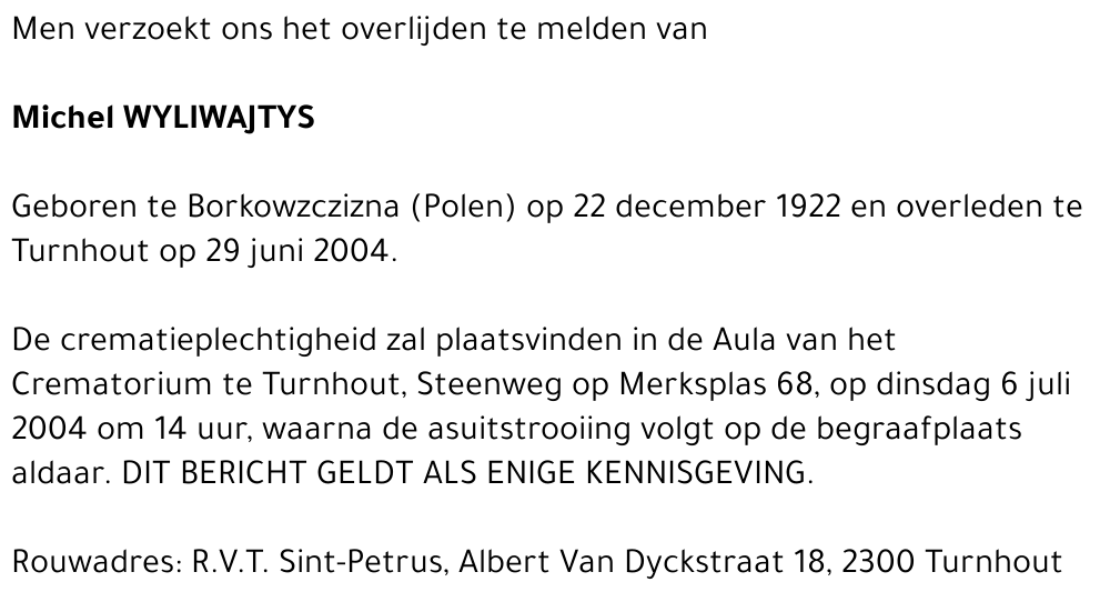 Michel WYLIWAJTYS