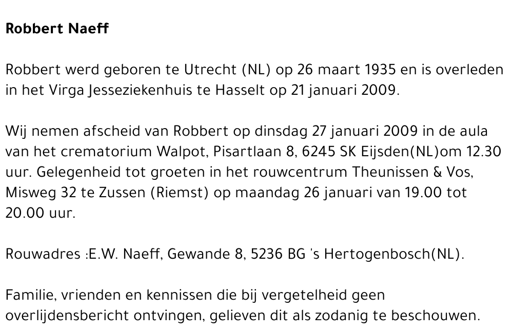 Robbert Naeff