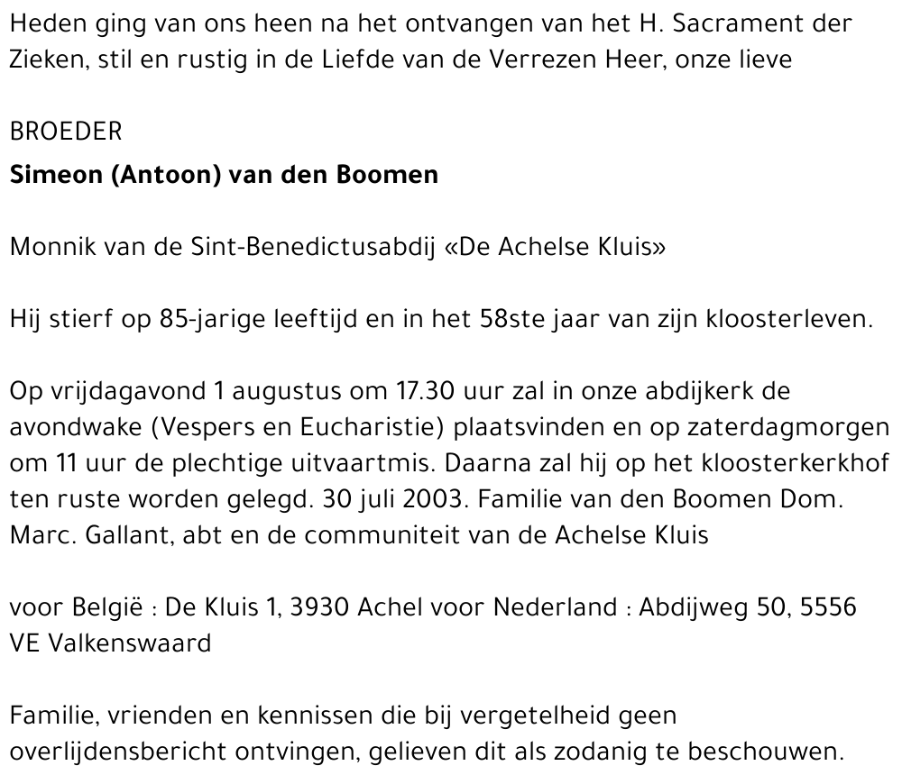 Simeon van den Boomen