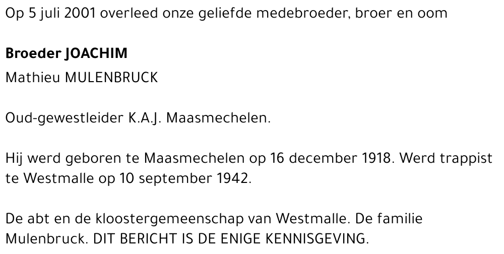 JOACHIM (MATHIEU) MULENBRUCK