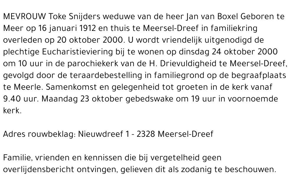  Snijders