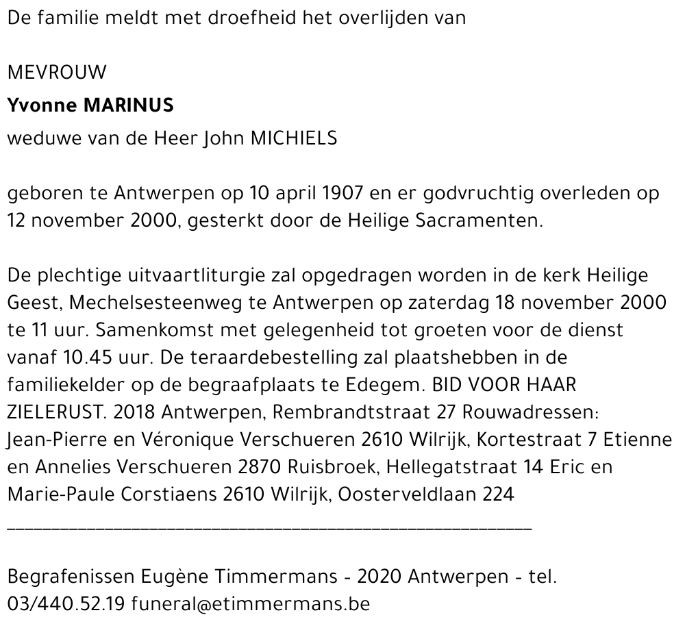  Marinus