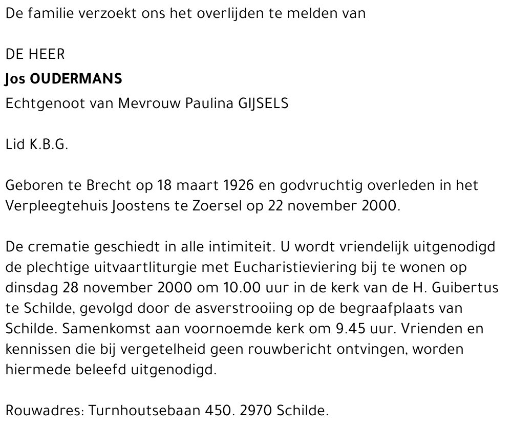 Oudermans
