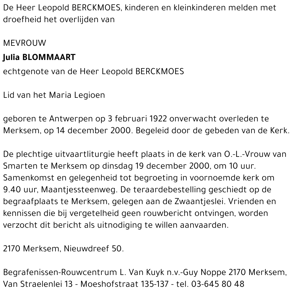  Blommaart