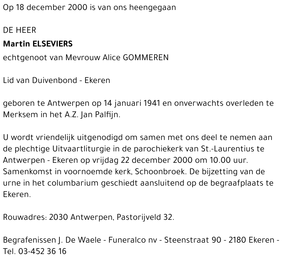  ELSEVIERS