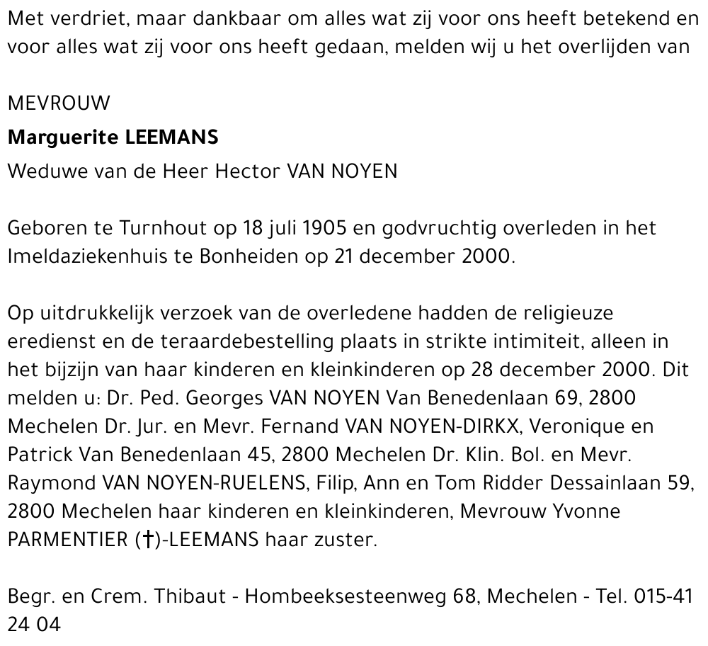 LEEMANS
