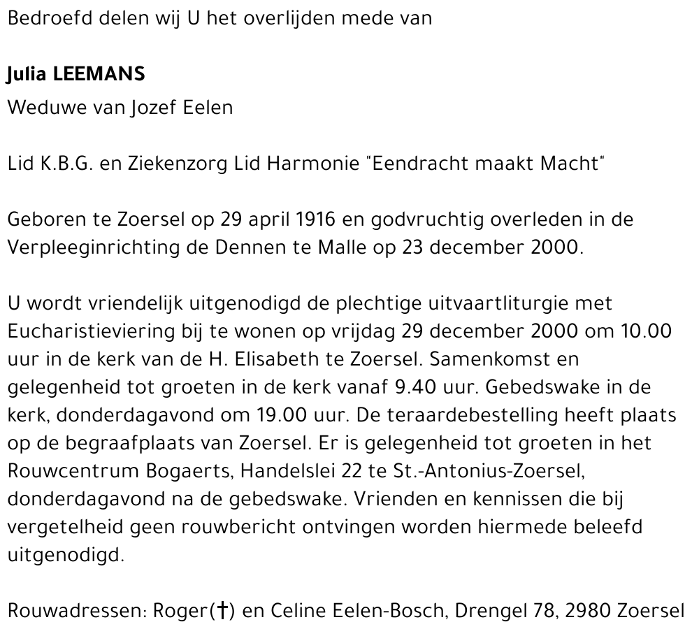  LEEMANS