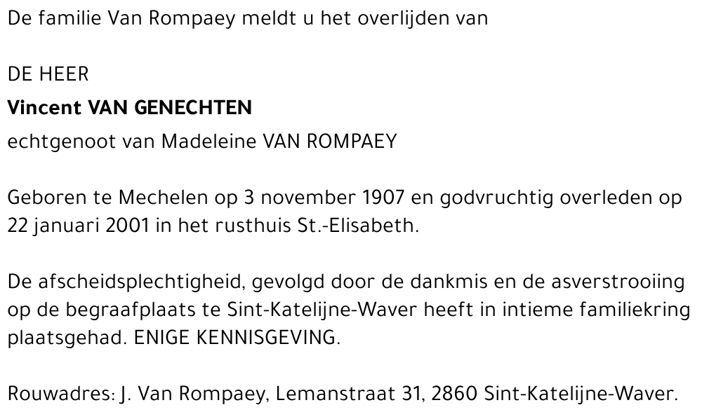  Van Genechten
