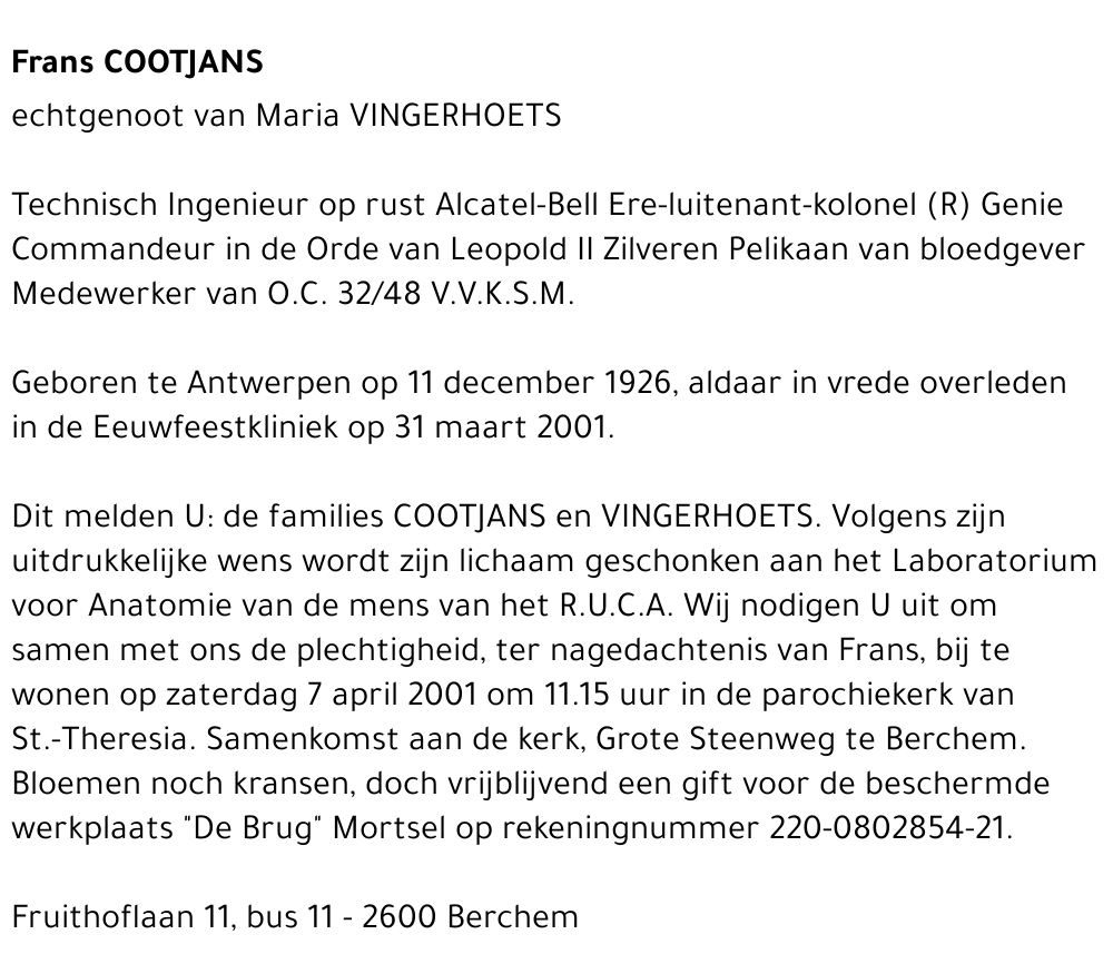  COOTJANS