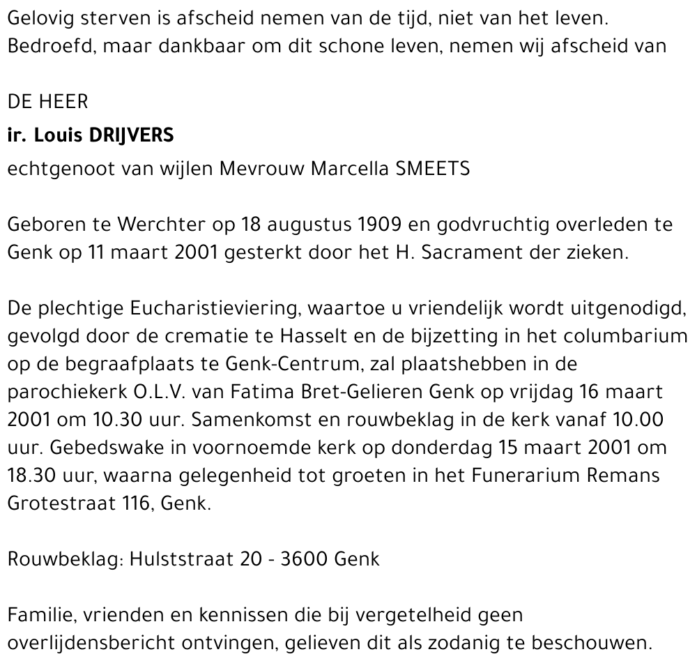  DRIJVERS