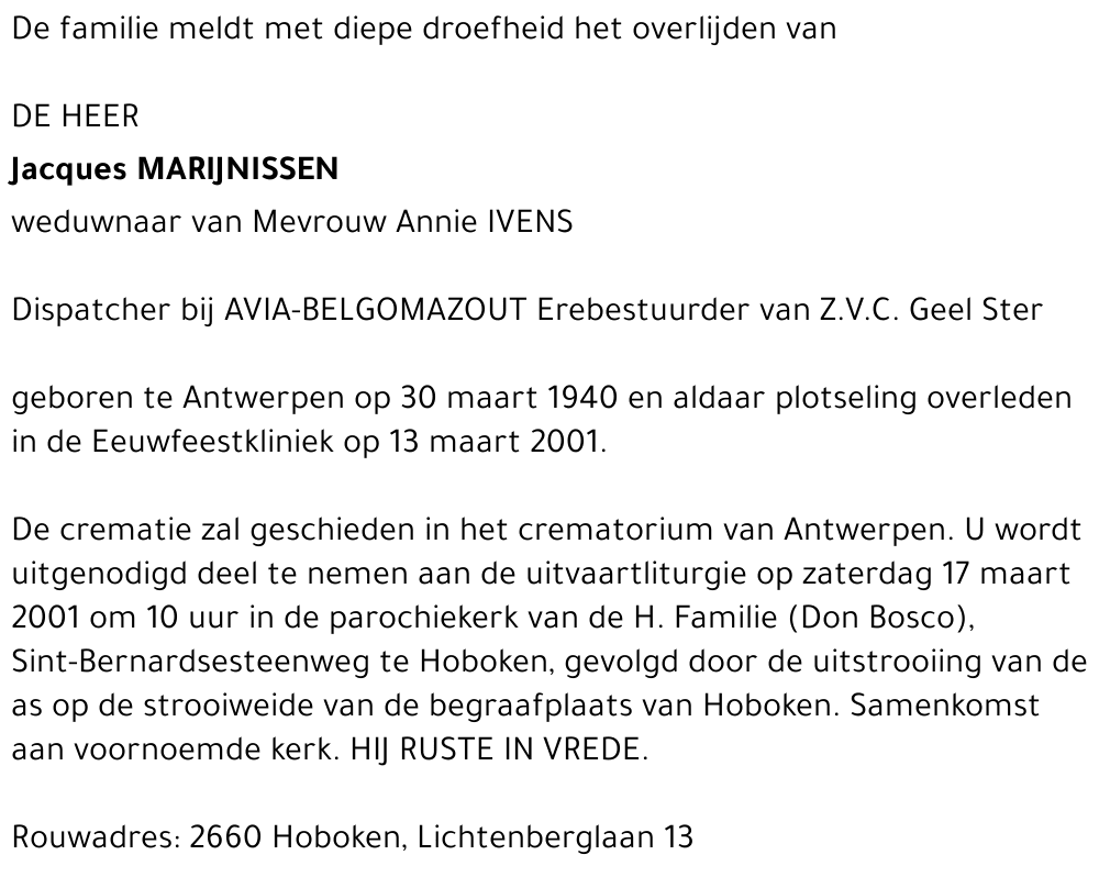  MARIJNISSEN