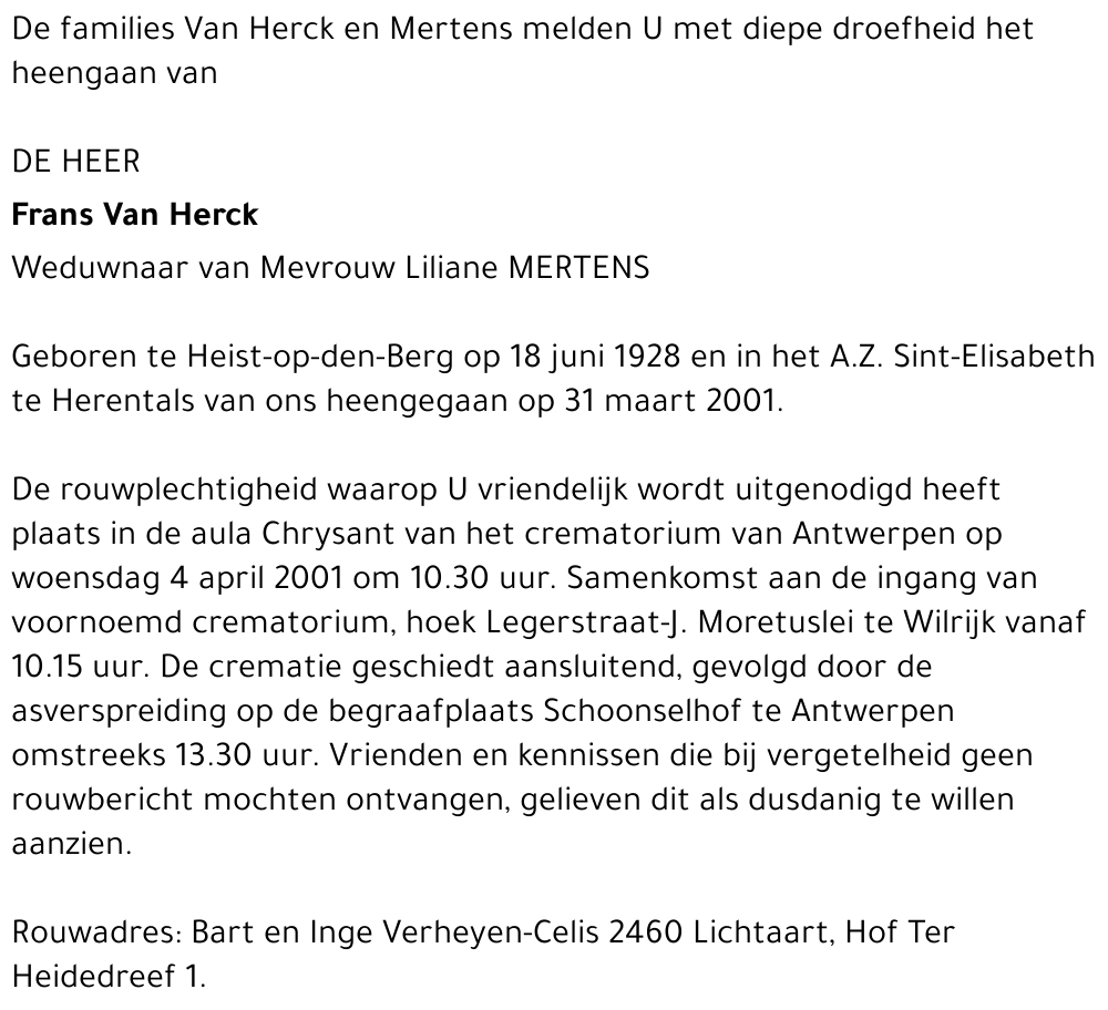  Van Herck