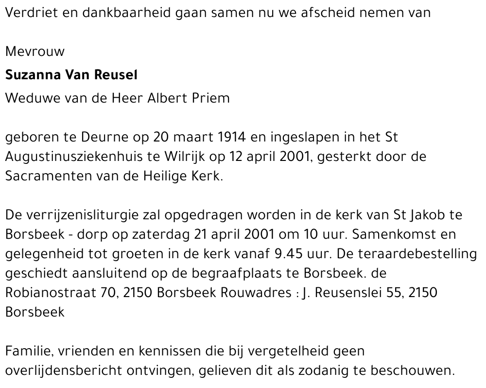  Van Reusel