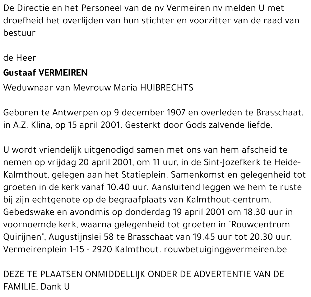  Vermeiren