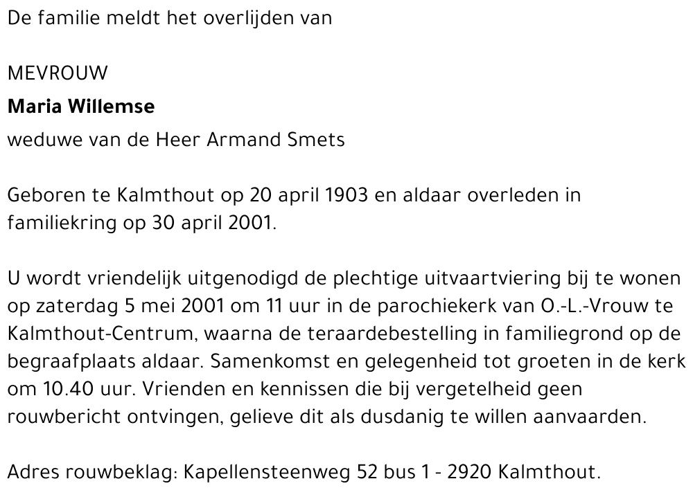  Willemse