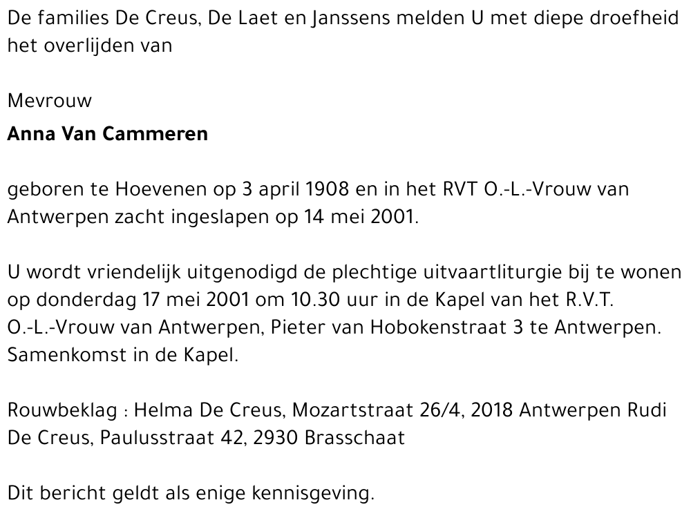  Van Cammeren