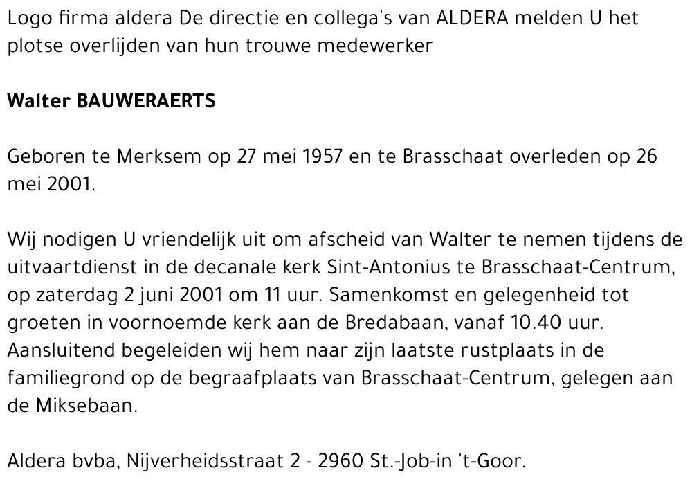 Walter Bauweraerts