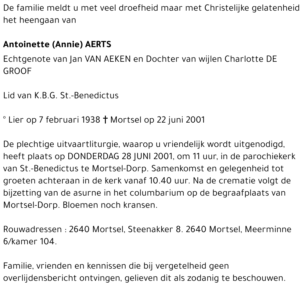 antoinette aerts