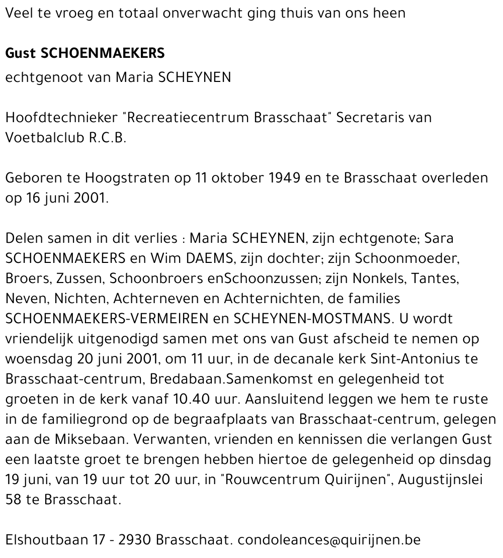 August Schoenmaekers