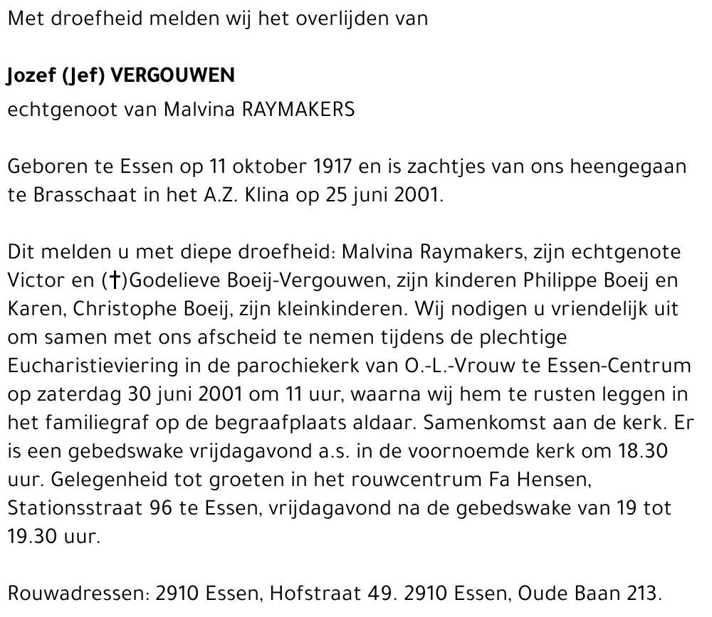 Jozef (Jef) Vergauwen