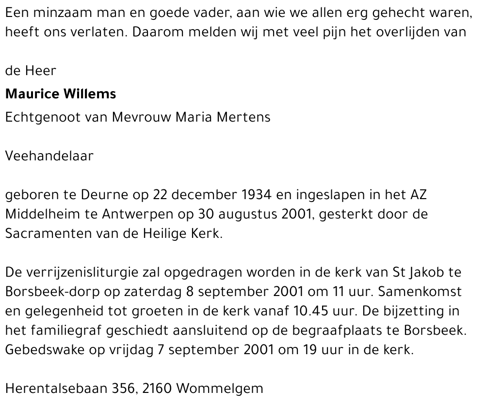 Maurice Willems