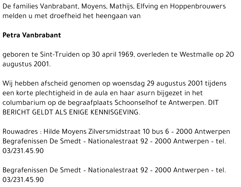Petra Vanbrabant