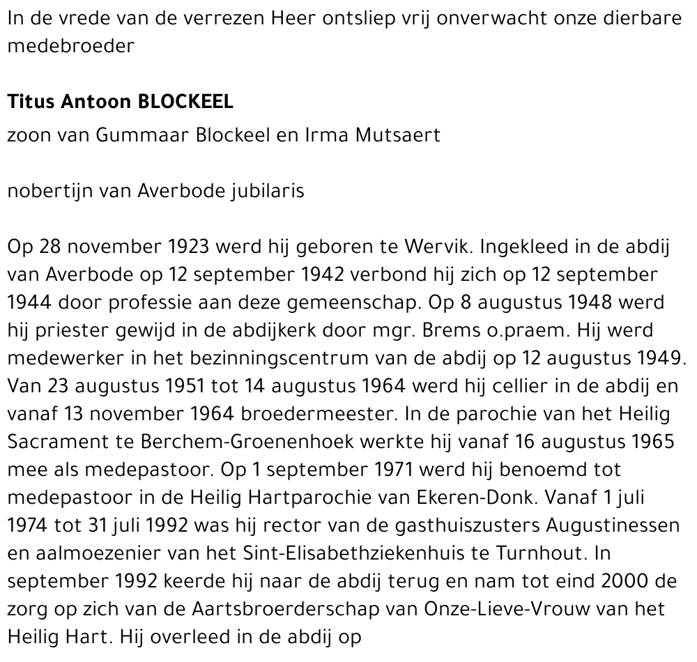 TITUS ANTOON BLOCKEEL