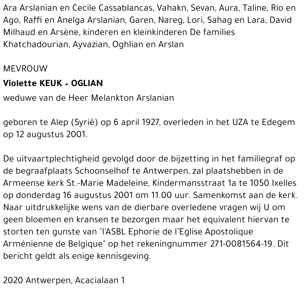 Violette KEUK-OGLIAN