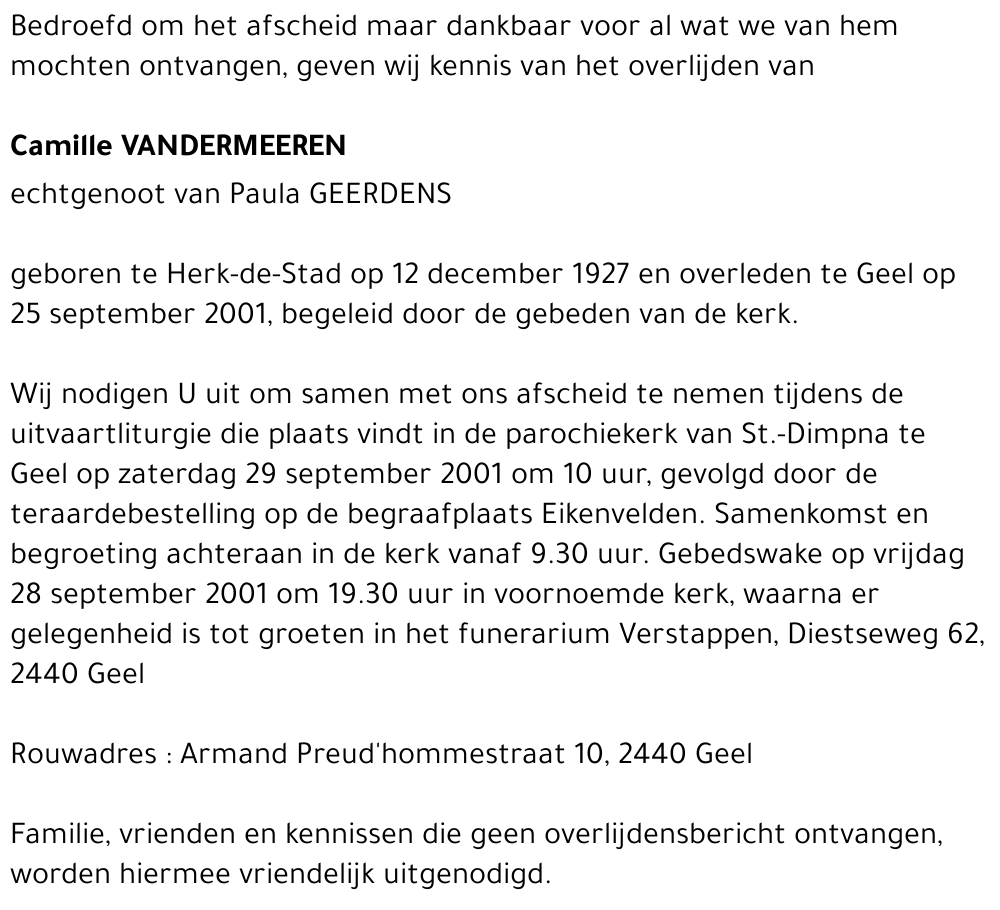 Camille Vandermeeren