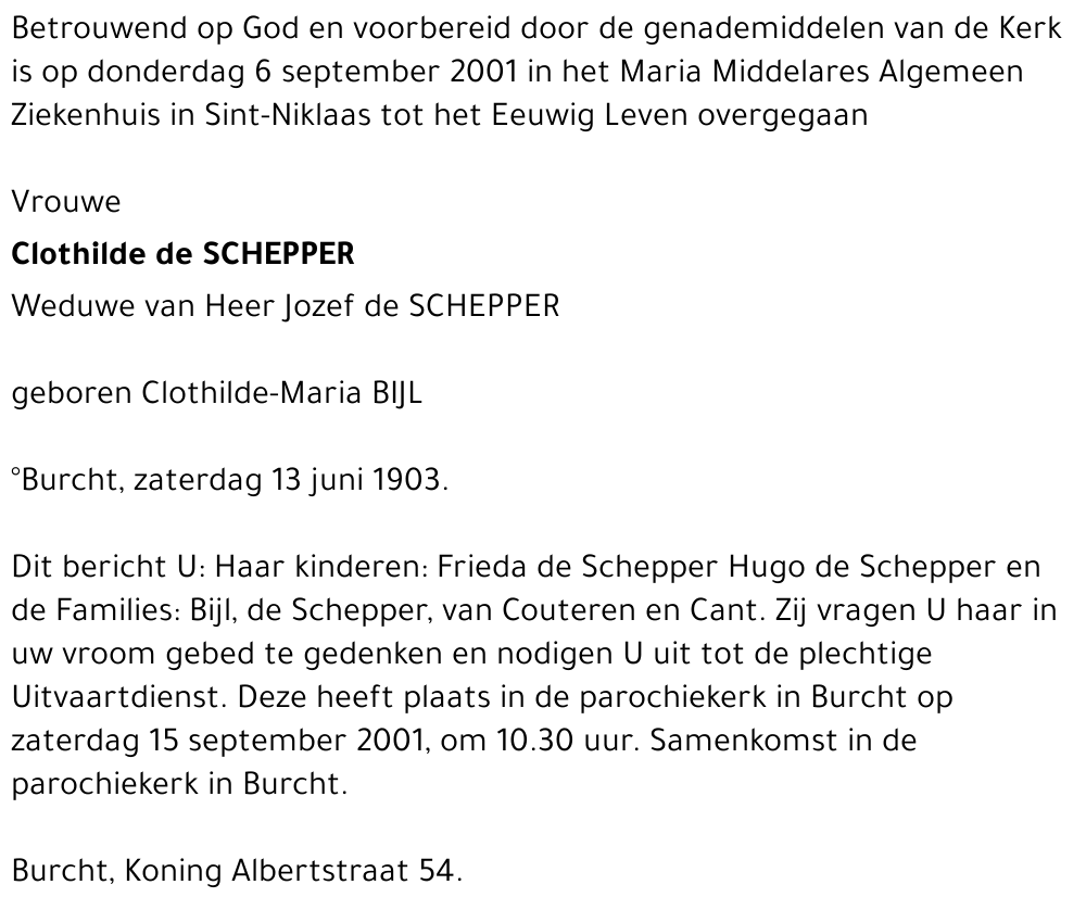 Clothilde de Schepper