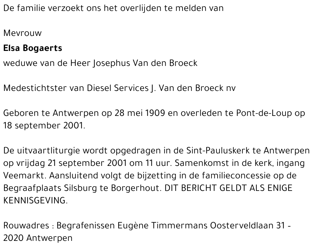 Elsa BOGAERTS