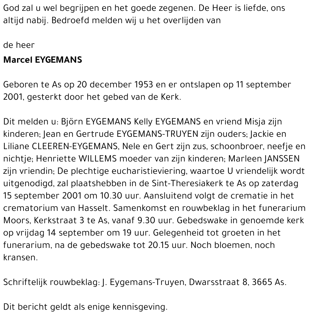 Marcel Eygemans