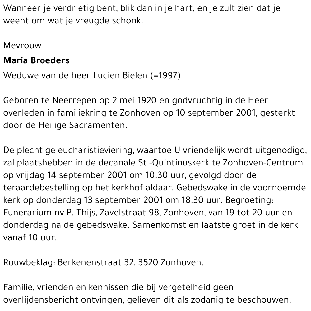 Maria Broeders