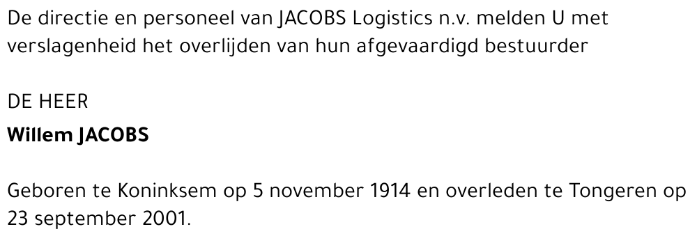 Willem Jacobs