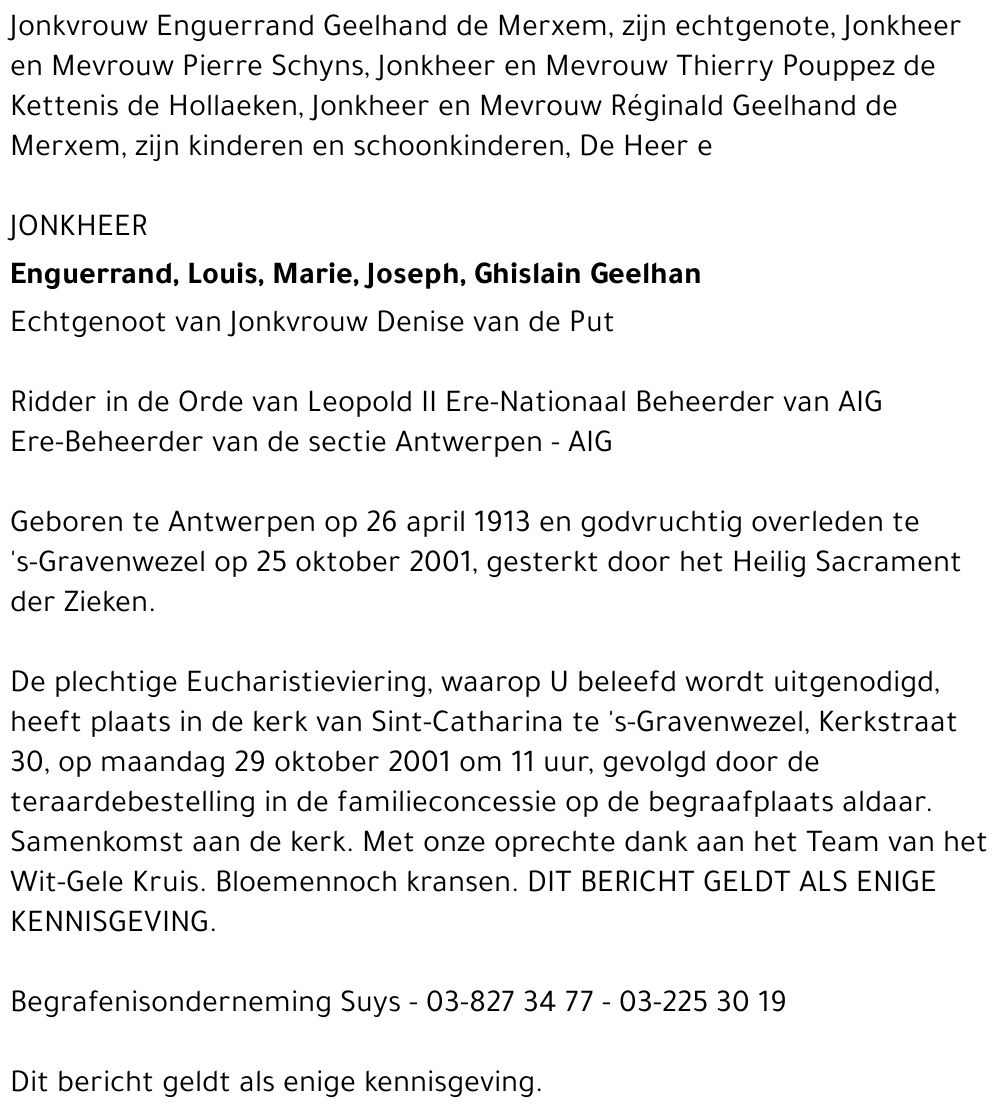 Enguerrand Geelhand de Merxem