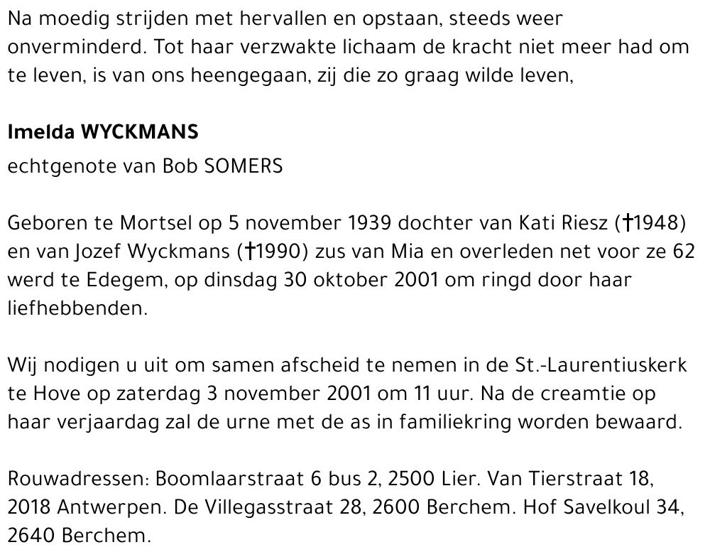 Imelda Wyckmans