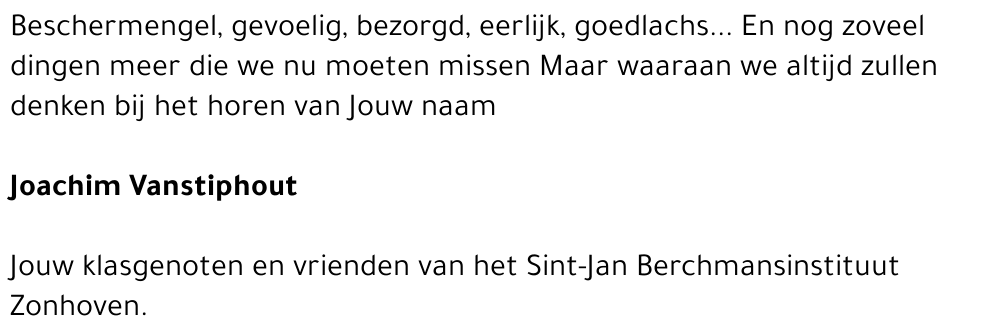 Joachim Vanstiphout