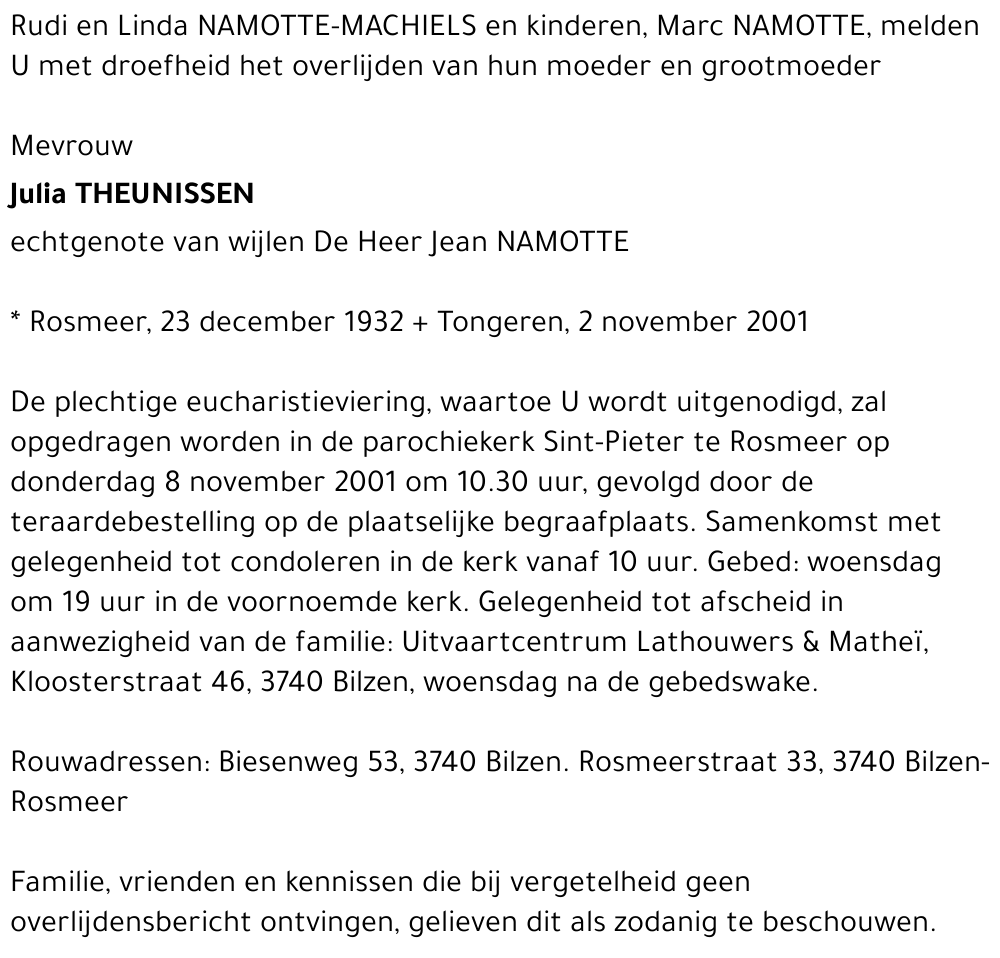 Julia THEUNISSEN