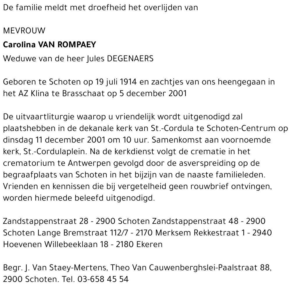 Carolina Van Rompaey