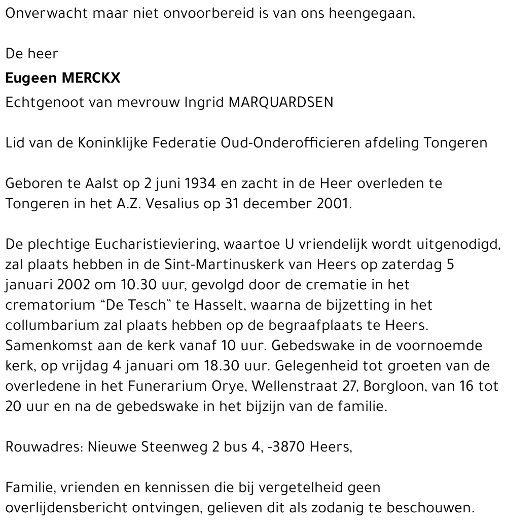 Eugeen Merckx
