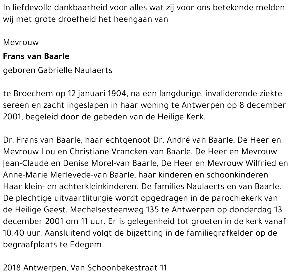 Maria Gabrielle Naulaerts